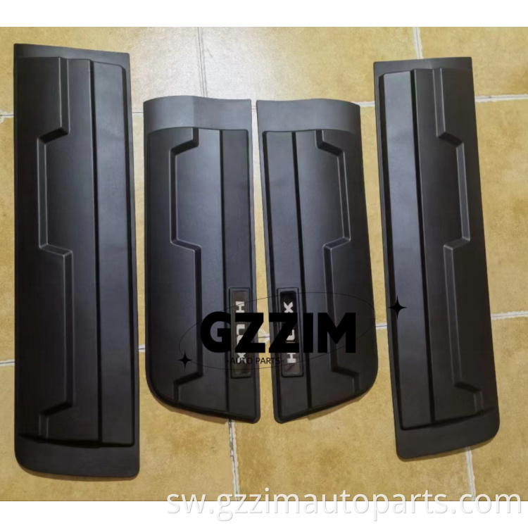 Hatua ya Kusafisha Mlango wa Plastiki Kulinda Trim Ukingo wa Kufunika kwa Hilux